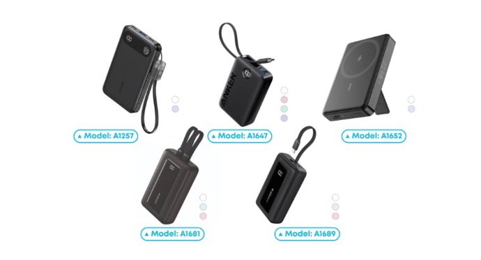 Modelos de baterías externas afectadas por fallo de fabricación