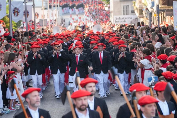 Alarde tradicional de San Marcial en Irun