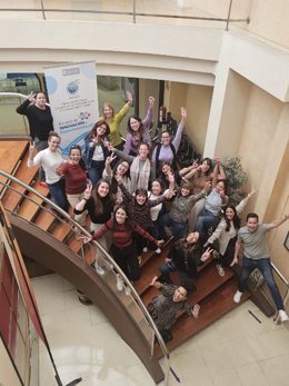 Algunos de los alumnos de COE Canarias