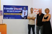 Compromís denuncia en la web 'roviraleaks' el gasto de 12.000 euros de Rovira en 84 comidas y cenas con dinero público