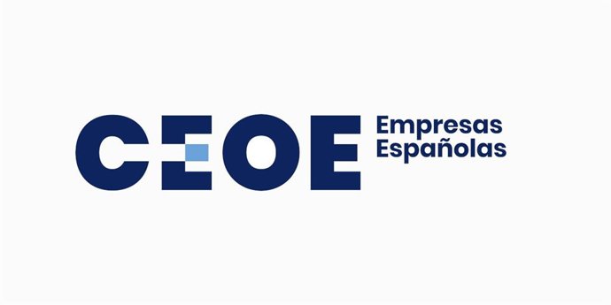 Archivo - Logo de la Confederación Española de Organizaciones Empresariales (CEOE).
