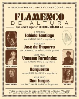 Cartel de 'Flamenco de Altura'