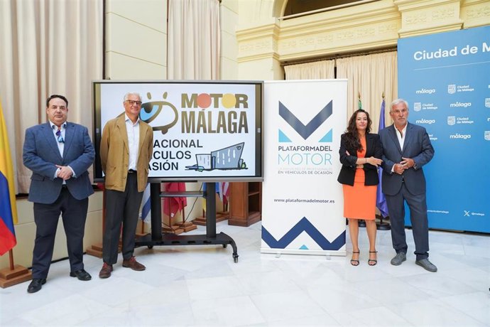 Rueda de prensa de prensentación de Motor Málaga 2025, que se celebra del 3 al 6 de julio en Fycma.