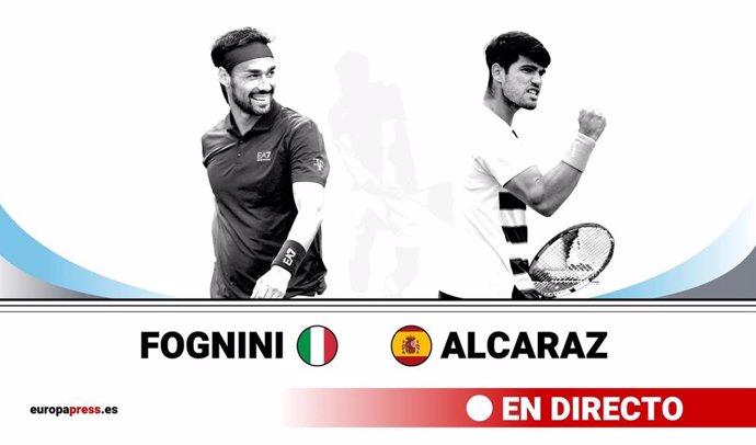 Alcaraz - Fognini, primera ronda de Wimbledon: en directo.