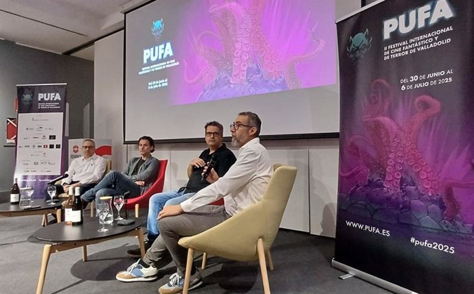PUFA 2025 despliega en Valladolid su programación más ambiciosa de cine fantástico y de terror. En la foto, la presentación de la programación de este año.
