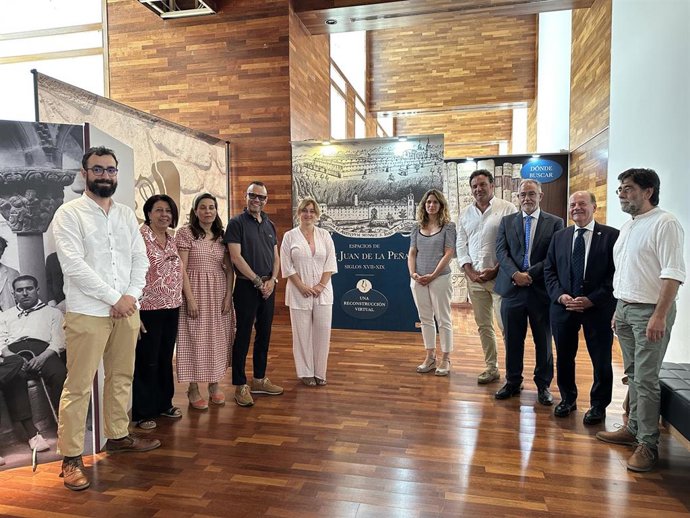 Inauguración de la exposición ‘Espacios de San Juan de la Peña (siglos XVII–XIX): una reconstrucción virtual’.
