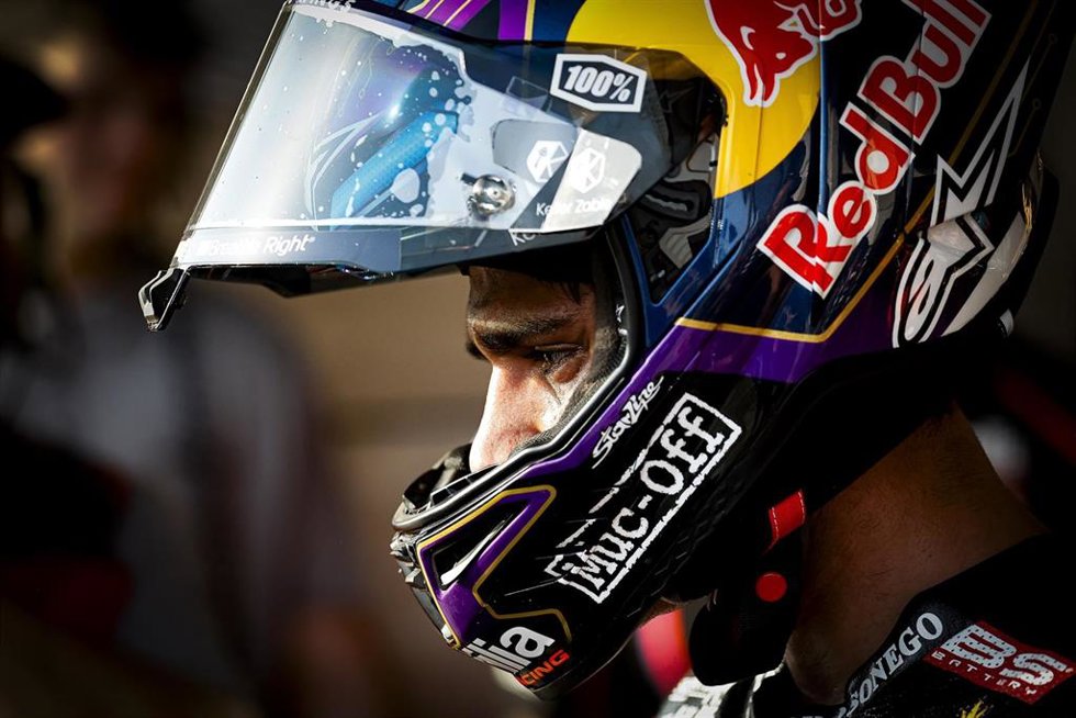 Archivo - El piloto español de MotoGP Jorge Martín (Aprilia), en el Gran Premio de Catar 2025.