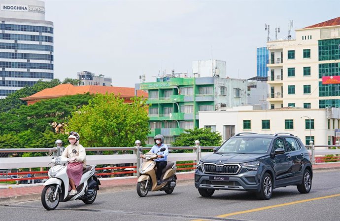 Archivo - Skoda comienza a comercializar el modelo Kushaq en Vietnam, el primero producido en el país asiático