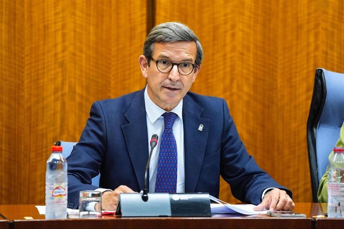 Archivo - El consejero de Industria, Energía y Minas, Jorge Paradela, en comisión parlamentaria