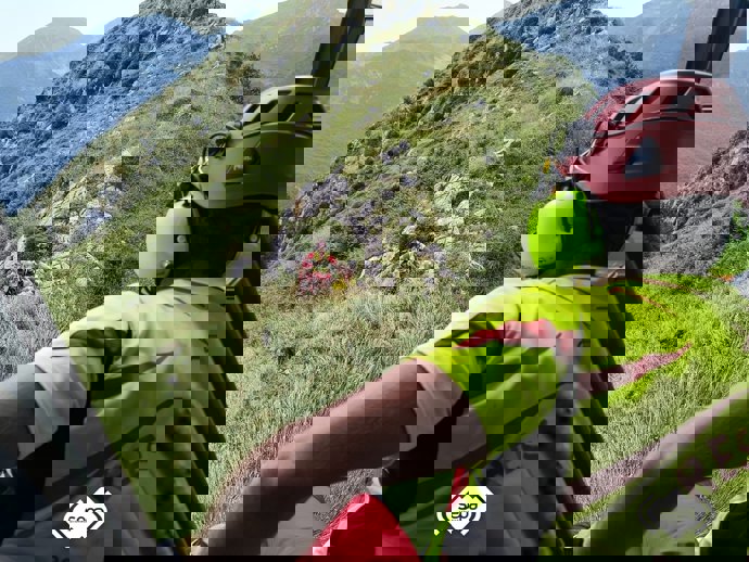 Intervención del Grupo de Rescate de Bomberos del Servicio de Emergencias del Principado de Asturias (SEPA) en Ponga.