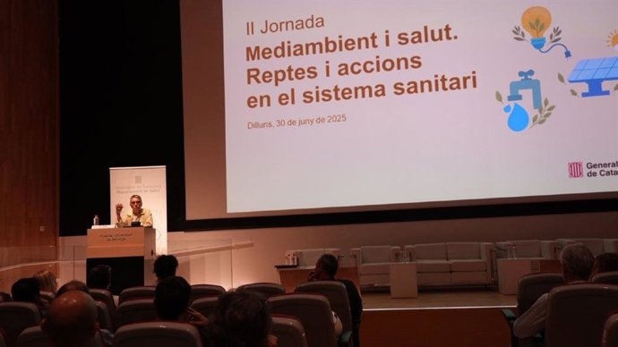 Pané durant la presentació de l'eina