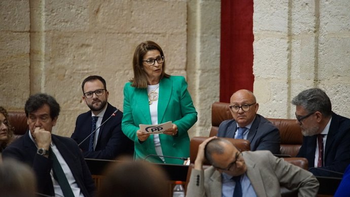 La parlamentaria autonómica del PP por Jaén, Lola Martín, en una imagen de archivo.