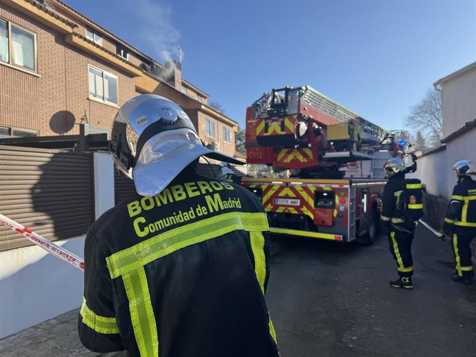 Archivo - Bomberos de la Comunidad de Madrid