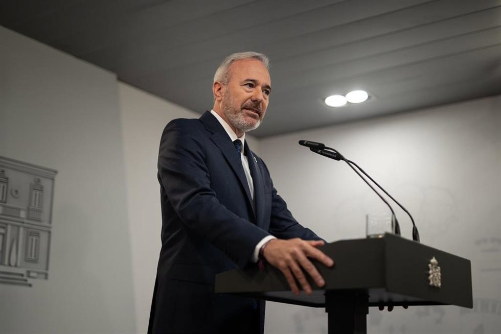Archivo - El presidente de Aragón, Jorge Azcón.