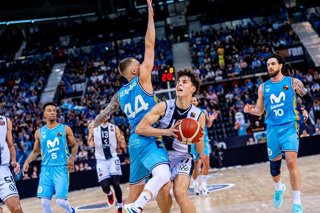Archivo - Mario Saint-Supéry, durante un partido contra el Movistar Estudiantes.