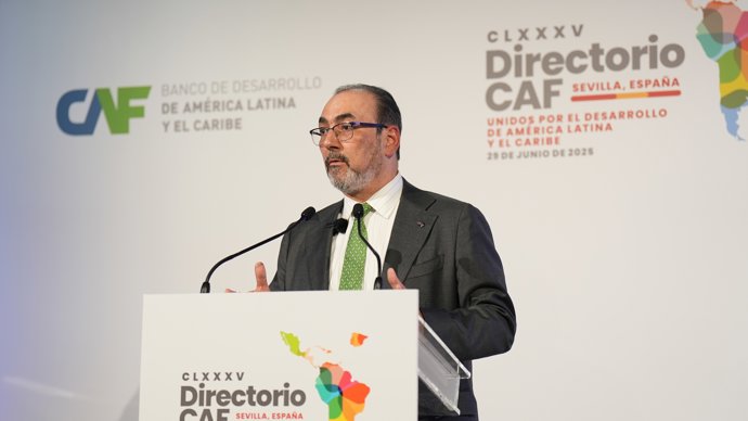 El presidente ejecutivo de CAF, Sergio Díaz-Granados.