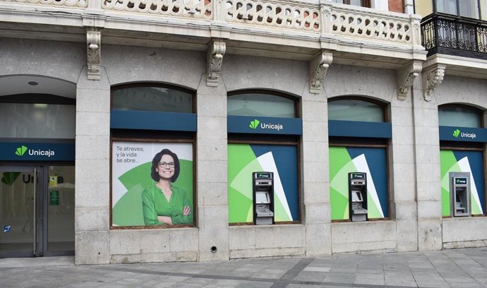 Cajero de Unicaja.