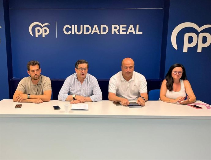 El presidente del Partido Popular de Ciudad Real, Miguel Ángel Valverde