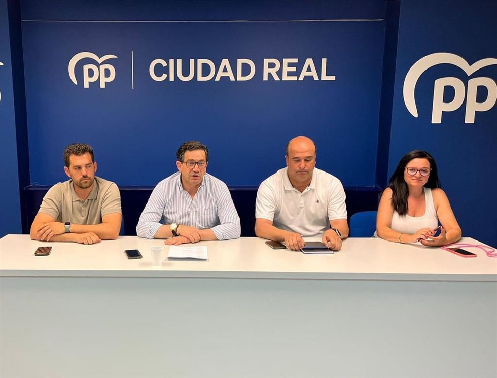 El presidente del Partido Popular de Ciudad Real, Miguel Ángel Valverde