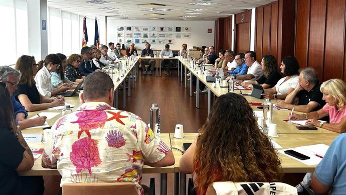 Reunión de la mesa negociadora del convenio de hostelería de Baleares.