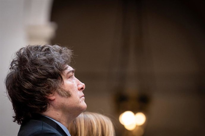 El presidente de Argentina, Javier Milei