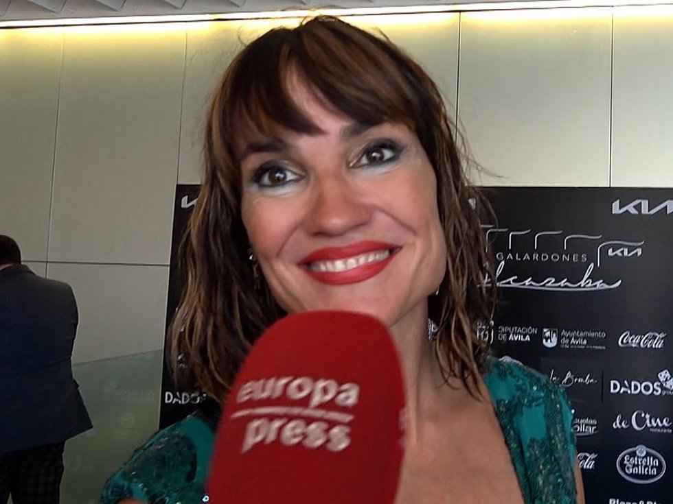 Irene Villa en los Premios La Alcazaba