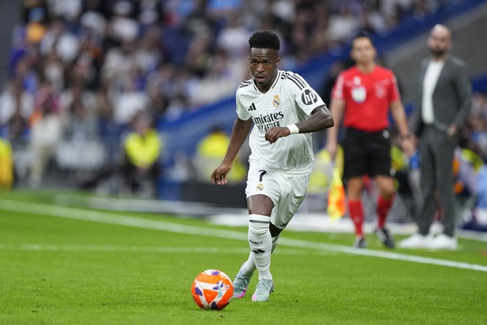 Archivo - El jugador del Real Madrid Vinícius Junior.
