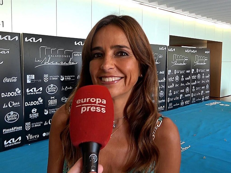 Carmen Alcayde en los Premios La Alcazaba