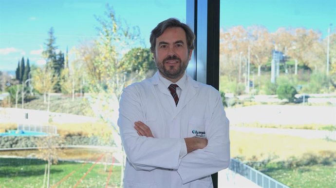 Chefe de Urologia do Olympia Quirónsalud, Dr. Víctor Díez Nicolás.