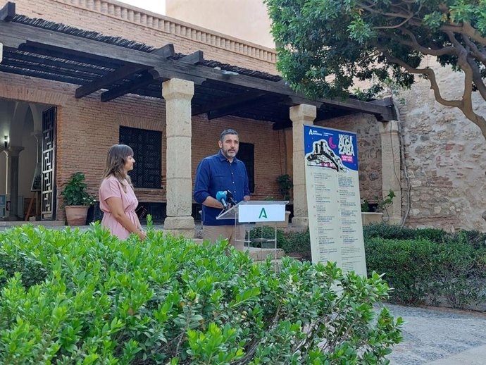 Presentación de las 'Noches de Alcazaba'.