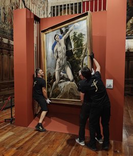 San Sebastián, de El Greco, una de las obras cedidas para la exposición 'Legatus Fidei'.