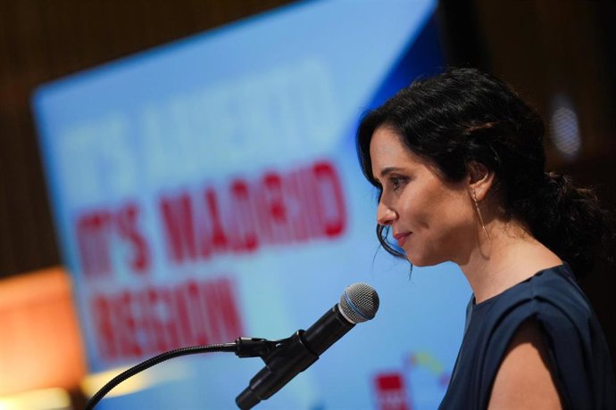 La presidenta de la Comunidad de Madrid, Isabel Díaz Ayuso, ha presentado este miércoles en Nueva York una nueva campaña de promoción internacional de Madrid