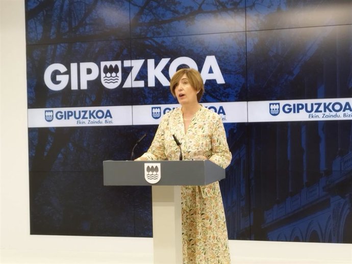 La portavoz foral, Irune Berasaluze.
