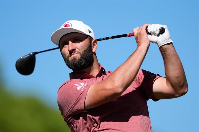 Archivo - El golfista Jon Rahm, en el Acciona Open Espana 2024.