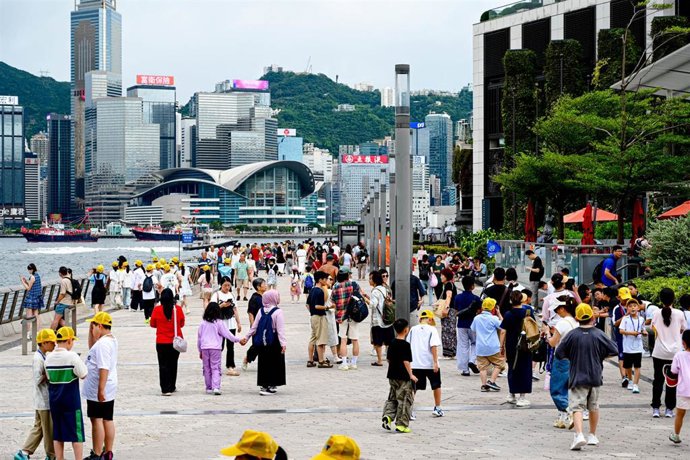 Celebraciones en Hong Kong por la cesión a China de la soberanía de Hong Kong