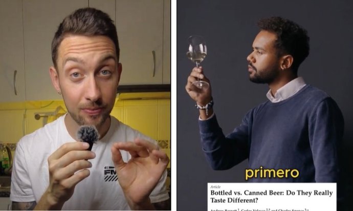 Você acha que a cerveja tem um sabor melhor em uma garrafa do que em uma lata: a ciência prova que você está certo (mas não pelo sabor)