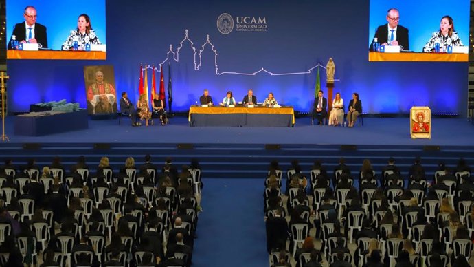 Acto de graduación de las facultades de Educación y Comunicación de la UCAM