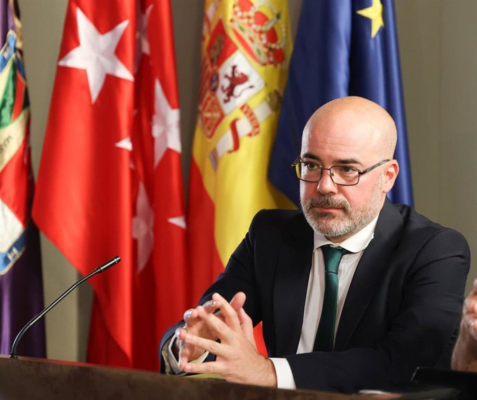 Archivo - El delegado del Gobierno en la Comunidad de Madrid, Francisco Martín 