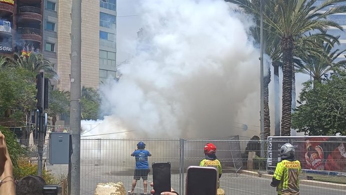 Mascletá de Fuegos Artificiales del Mediterráneo