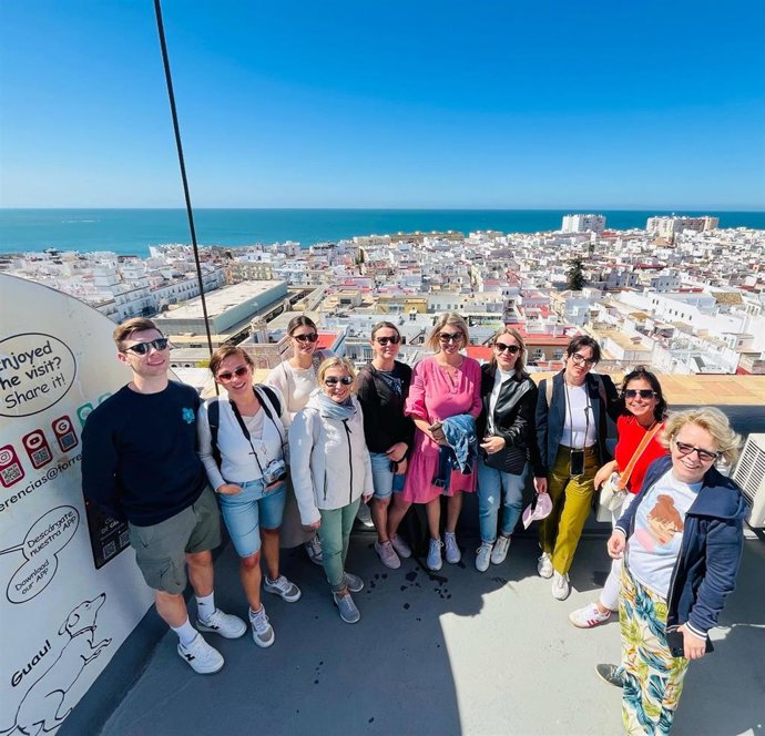 Integrantes de uno de los viajes de familiarización a la provincia organizados por el Patronato.