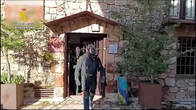Operación 'Keramik' en el estableciento hostelero de Medinaceli (Soria).