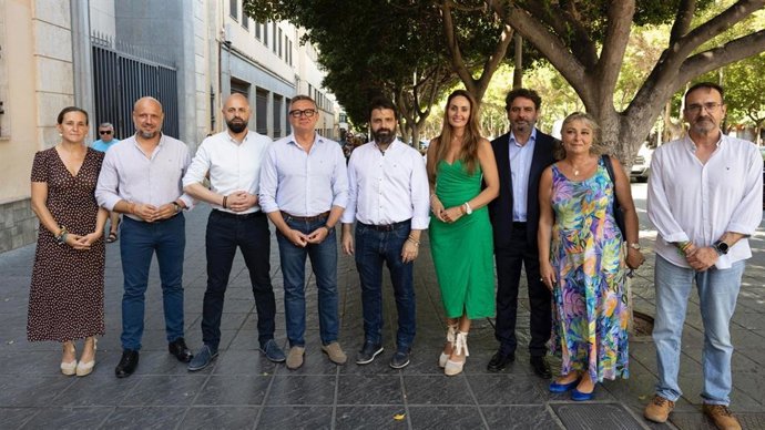 Miembros de Vox en Almería.
