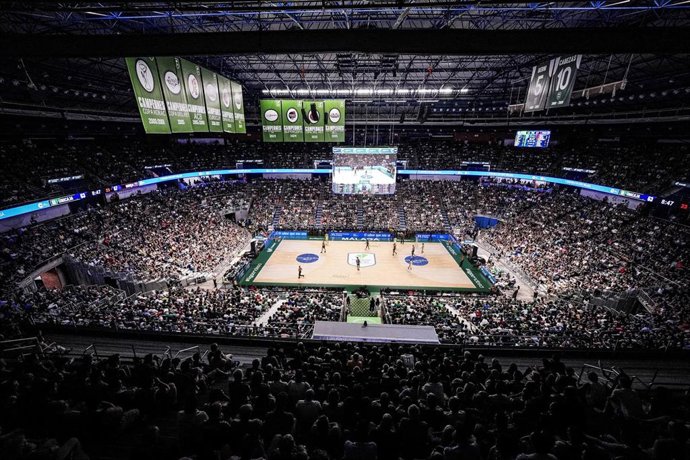Palacio de los Deportes Jose Maria Martin Carpena. Vista, panoramica, publico.