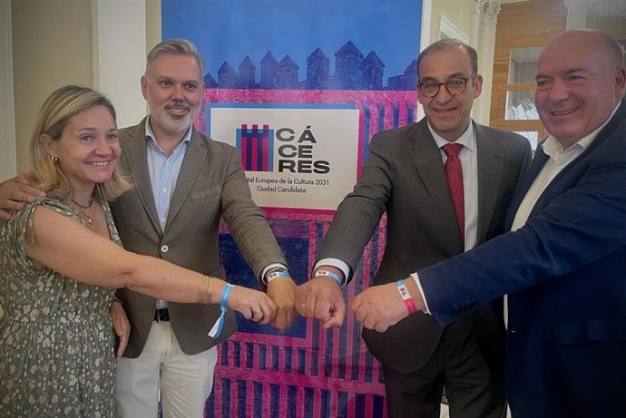La red transfronteriza Triurbir apoya la candidatura de Cáceres como Capital Europea de la Cultura en 2031