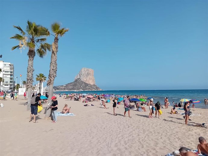 Playa de Calpe.