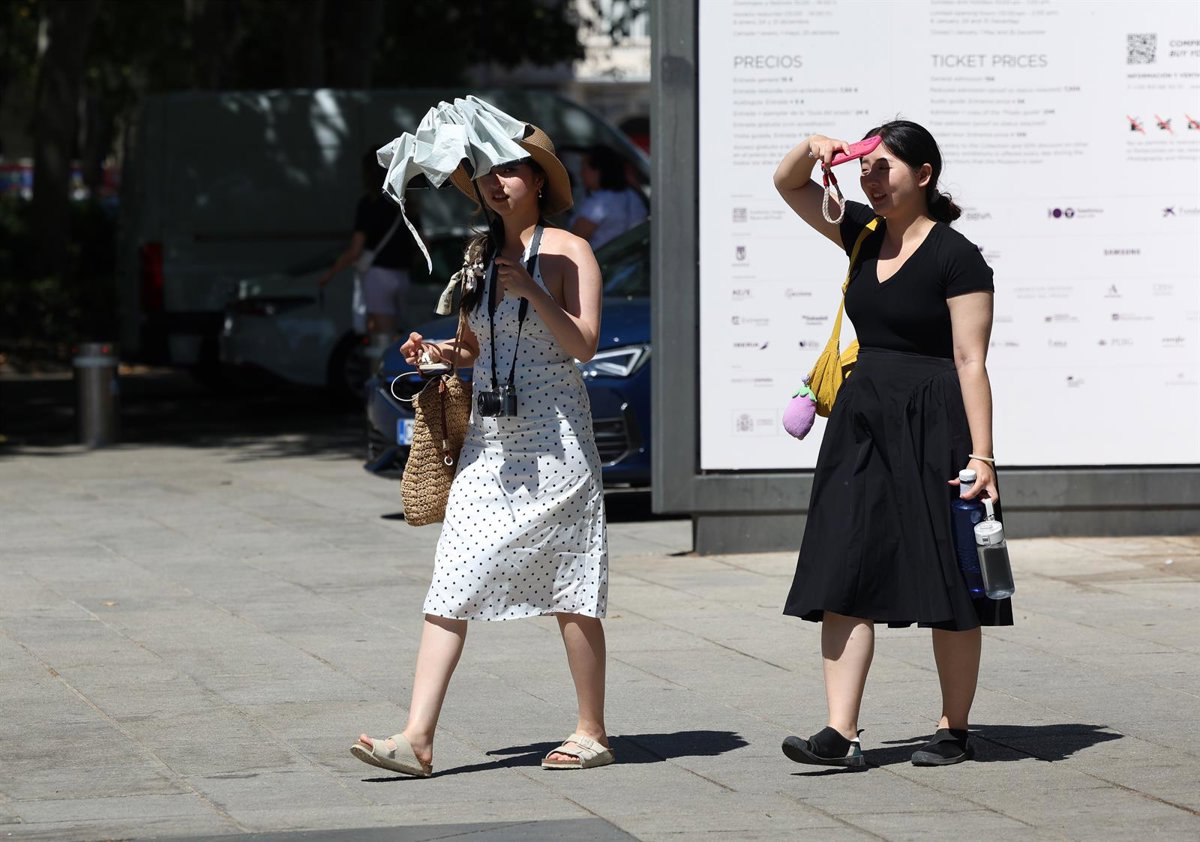 Extremadura continuará este miércoles en alerta naranja por altas temperaturas