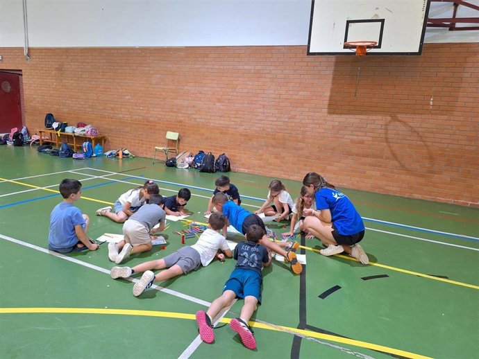 Participantes en los campamentos urbanos del Ayuntamiento de Cáceres