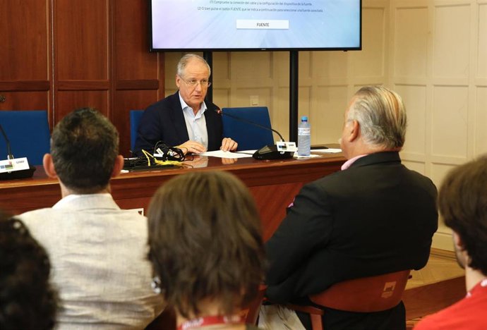 Eduardo Arasti en la UIMP.