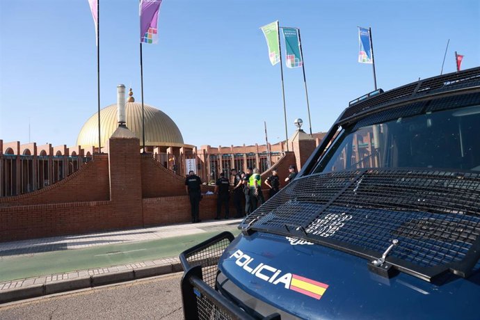 Agentes de la Policía Nacional durante el dispositivo de seguridad para la Cumbre de la ONU, en foto de archivo.