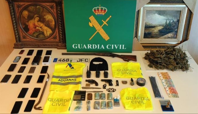 Operación contra roubos en casas no sur de Pontevedra